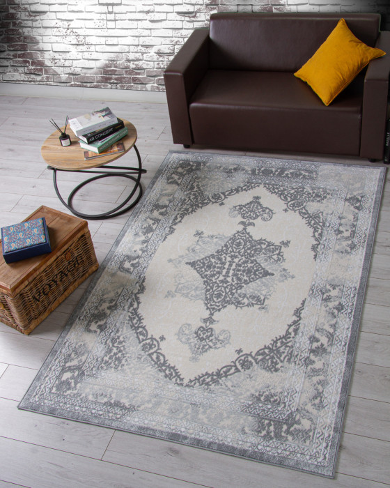 Ковер F265 - BLUE - Прямоугольник - коллекция CUBA