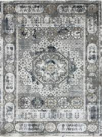 Ковер DAHLIA ( ДАХЛИЯ ) 2078A - WHITE / ANTHRACITE.SH