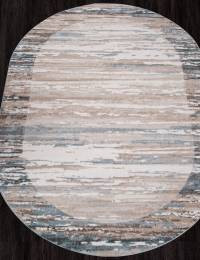 Ковер NATUREL ( НАТУРЕЛЬ ) D983 - BEIGE-BLUE ( Овал )