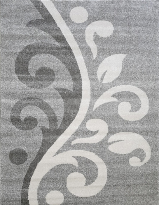 Ковер 36553Y r SILVER / WHITE