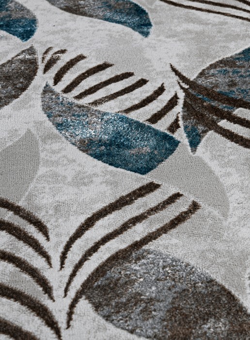 Ковер 36896A daire BLUE FLS / BEIGE FLS