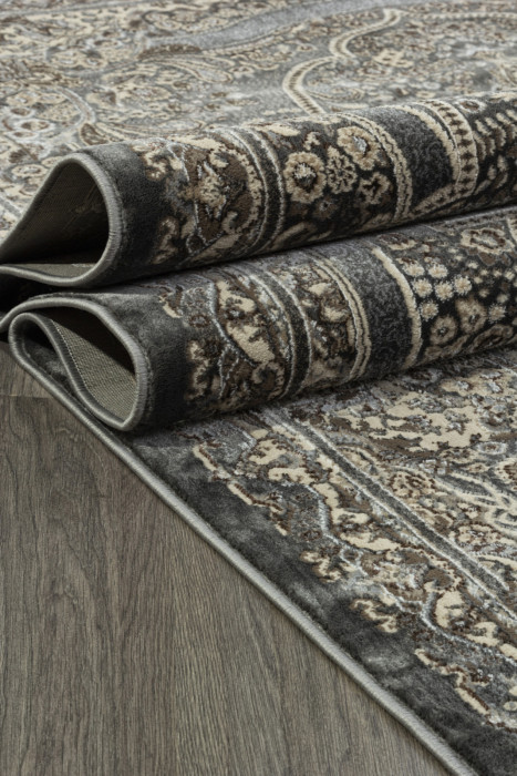 Ковер D415 - DARK GRAY - Прямоугольник - коллекция DOLCE