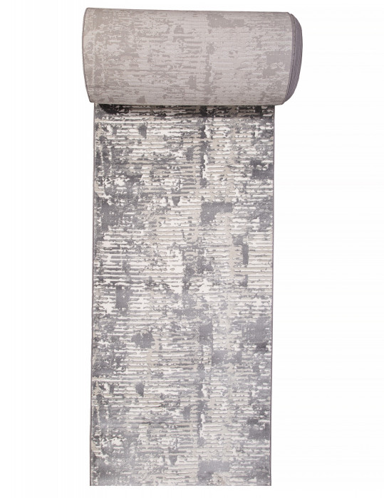 Ковер D999 - CREAM-GRAY - Дорожка - коллекция ATLANTIS