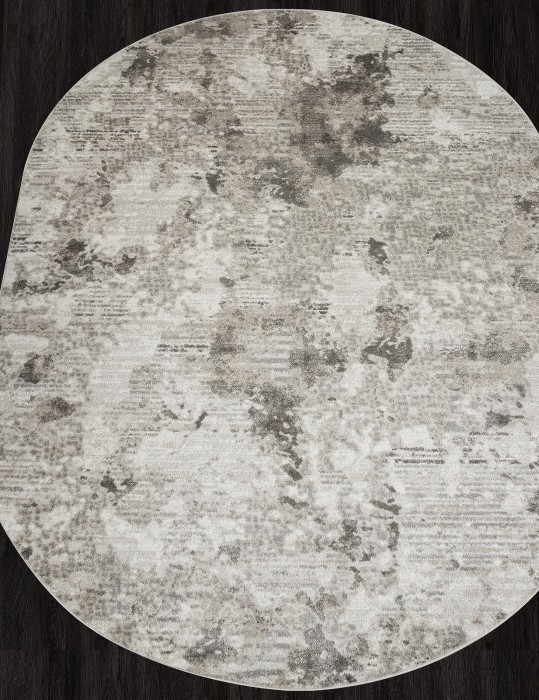 Ковер F152 - BEIGE-BROWN - Овал - коллекция TORNADO