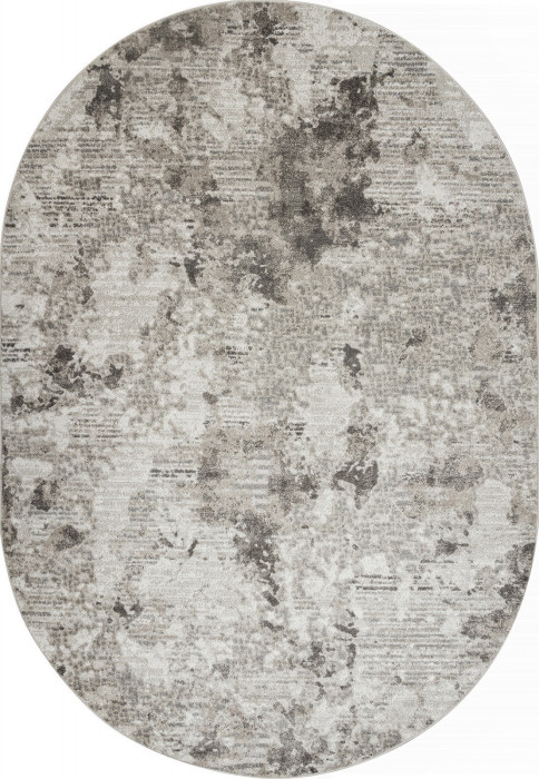 Ковер F152 - BEIGE-BROWN - Овал - коллекция TORNADO
