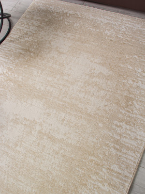 Ковер F267 - BEIGE - Дорожка - коллекция CUBA