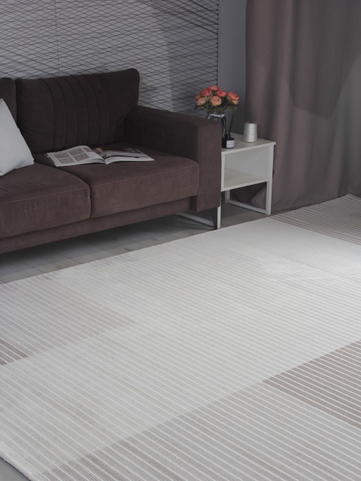 Ковер GL245A - BROWN / BROWN - Прямоугольник - коллекция NENSI