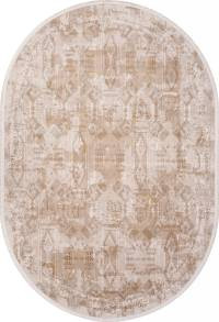 Ковер LISSABON ( ЛИССАБОН ) SI023B - BROWN / BROWN ( Овал )