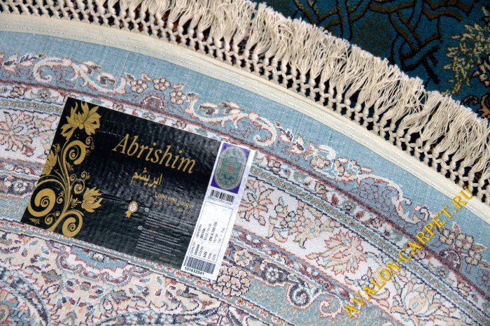 Ковер 36316A oval BLUE / BLUE