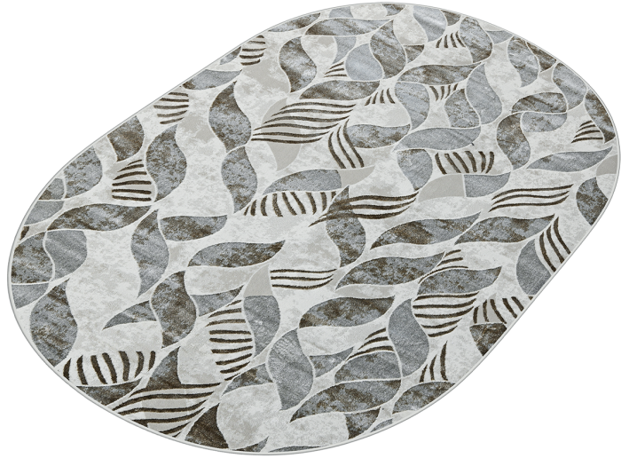 Ковер 36896A oval BEIGE FLS / BEIGE FL