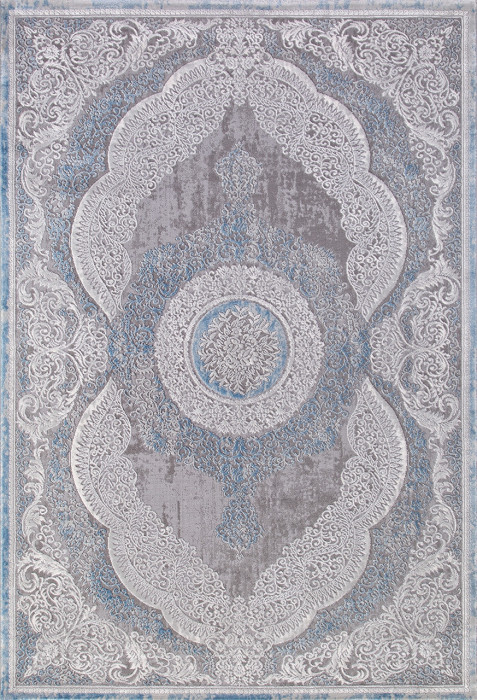 Ковер 03880A - BLUE / BLUE - Прямоугольник - коллекция ARMINA