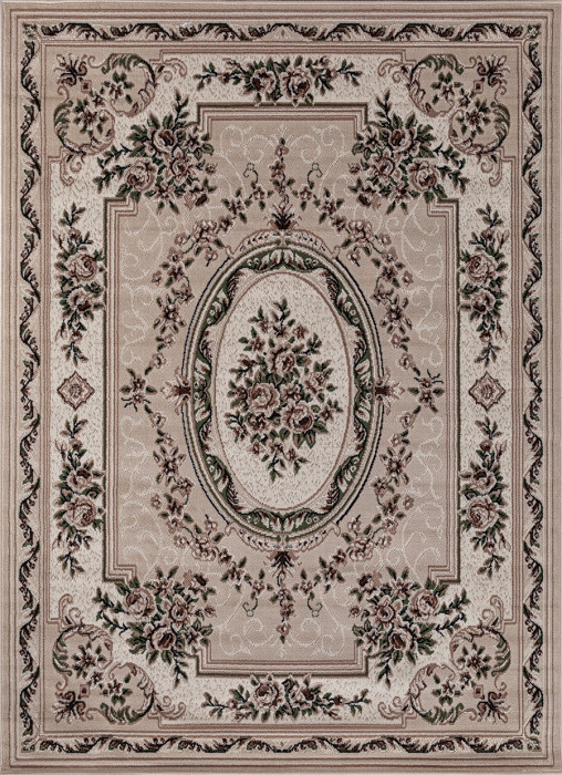 Ковер 5444 - BEIGE - Прямоугольник - коллекция GAVANA