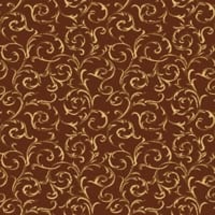 Ковролин Флора Каштан