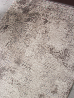 Ковер F152 - BEIGE-BROWN - Прямоугольник - коллекция TORNADO