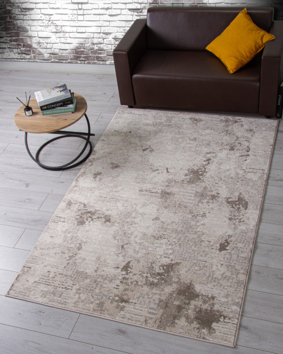 Ковер F152 - BEIGE-BROWN - Прямоугольник - коллекция TORNADO