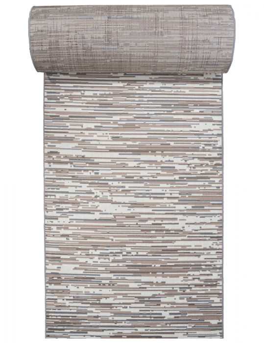 Ковер F352 - CREAM-BLUE - Дорожка - коллекция SIERRA