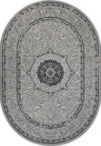 Ковер PALERMO ( ПАЛЕРМО ) F294 - DARK GRAY ( Овал )