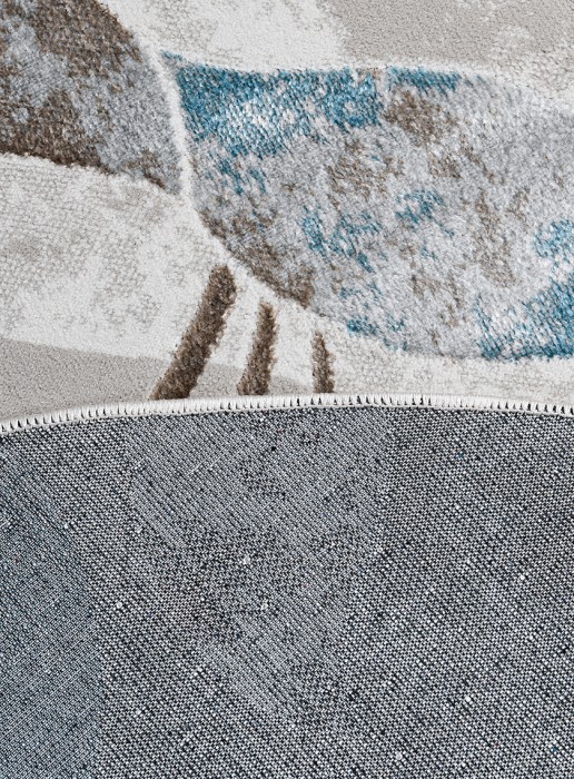 Ковер 36896A oval BLUE FLS / BEIGE FLS