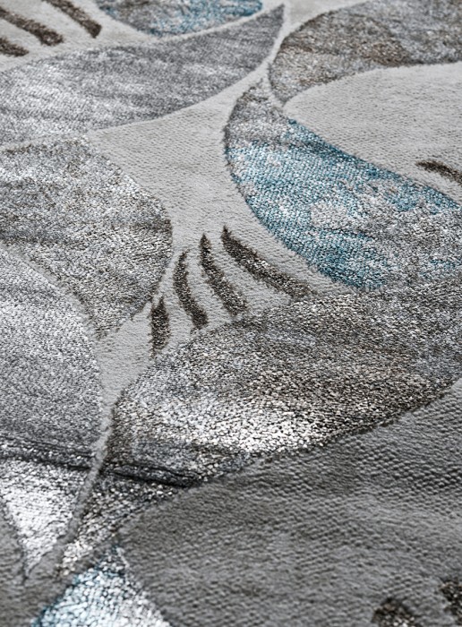 Ковер 36896A oval BLUE FLS / BEIGE FLS