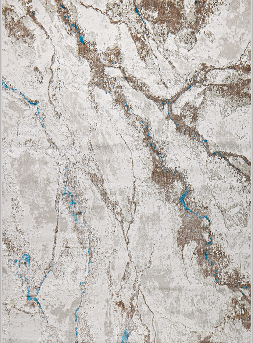 Ковер 38552A stan BLUE FLS / CREAM FLS
