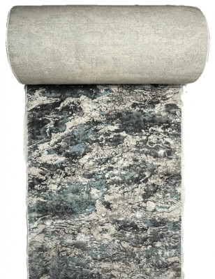 Ковер 02463H - BLUE / GREY - Дорожка - коллекция SAFARI