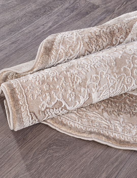 Ковер 03880B - BROWN / BROWN - Круг - коллекция ARMINA