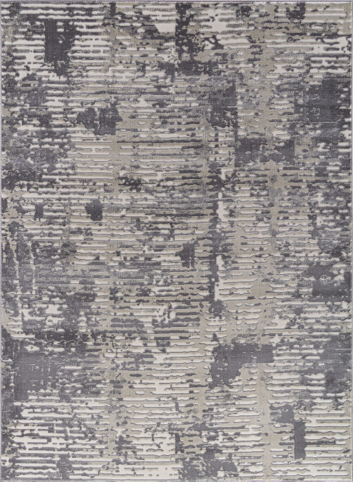 Ковер D999 - CREAM-GRAY - Прямоугольник - коллекция ATLANTIS