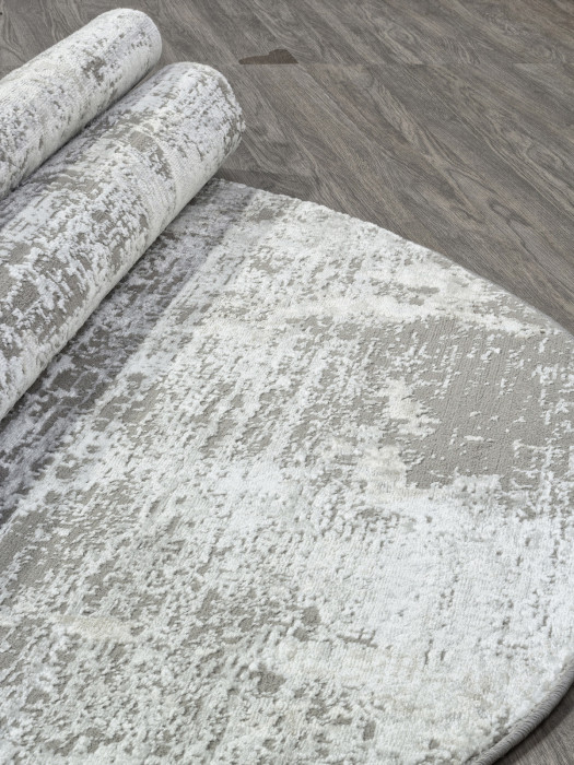 Ковер F197 - CREAM-GRAY - Овал - коллекция SIRIUS