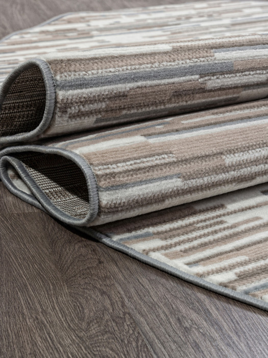 Ковер F352 - CREAM-BLUE - Овал - коллекция SIERRA