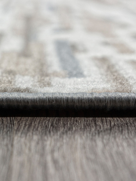 Ковер F352 - CREAM-BLUE - Овал - коллекция SIERRA