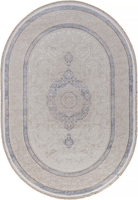 Ковер 30950U - CREAM / CREAM - Овал - коллекция JASMINE