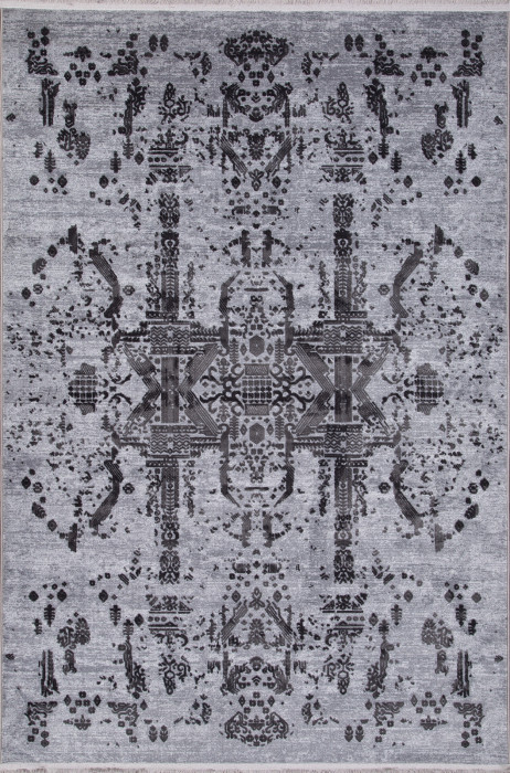 Ковер C765AL - GREY / ANTRACITE - Прямоугольник - коллекция PERLA