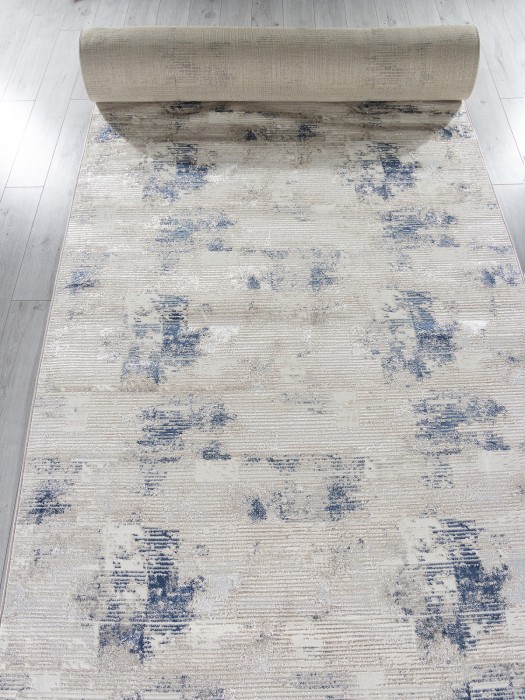 Ковер DA492 - 635 BEIGE / NAVY - Дорожка - коллекция ANTEP