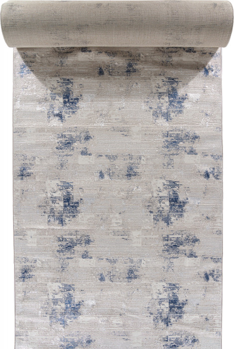 Ковер DA492 - 635 BEIGE / NAVY - Дорожка - коллекция ANTEP