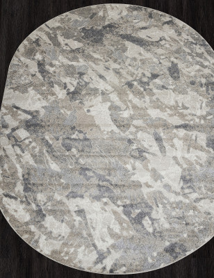 Ковер F153 - BEIGE - Овал - коллекция TORNADO