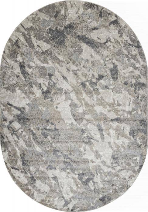 Ковер F153 - BEIGE - Овал - коллекция TORNADO