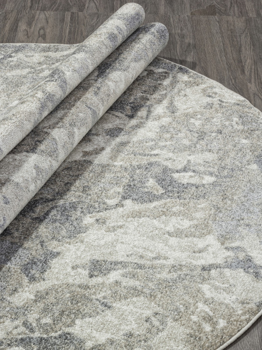 Ковер F153 - BEIGE - Овал - коллекция TORNADO