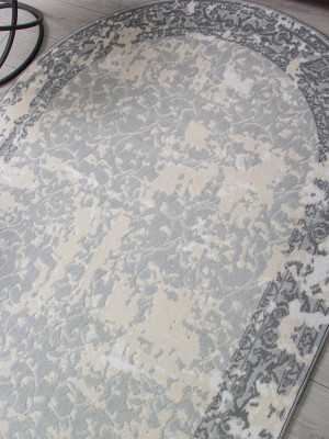 Ковер F268 - BLUE - Овал - коллекция CUBA