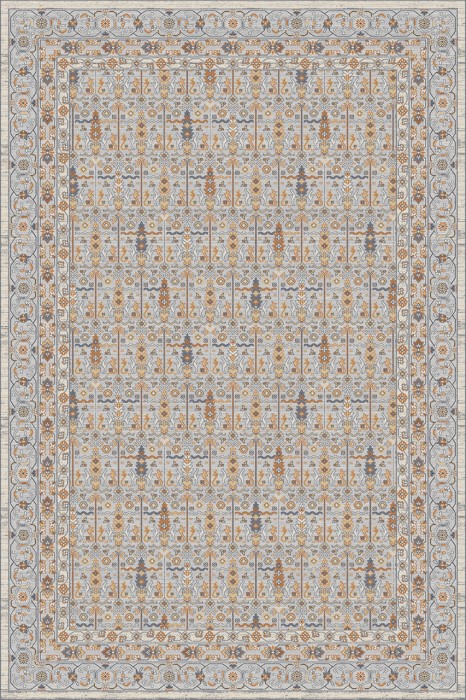 Ковер F598 - ORANGE - Прямоугольник - коллекция ZUMMA