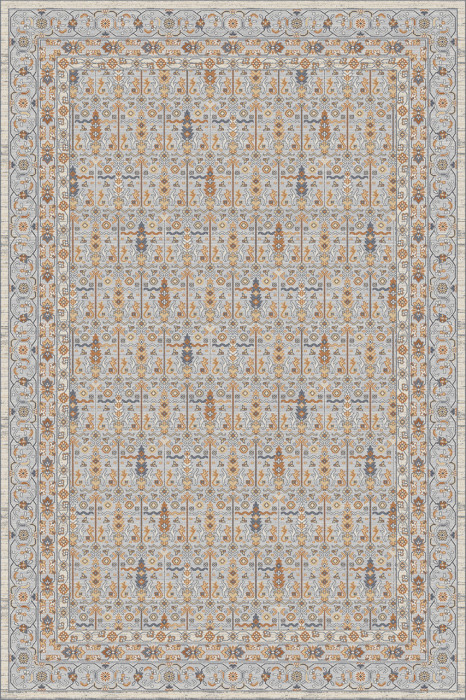 Ковер F598 - ORANGE - Прямоугольник - коллекция ZUMMA