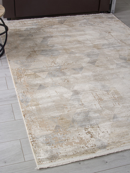 Ковер F726AD - BEIGE / L.BROWN - Прямоугольник - коллекция EMPEROS OLIMPOS