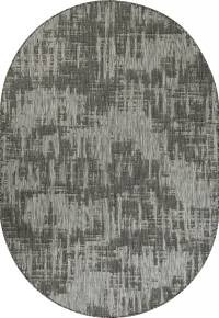 Ковер KAIR ( КАИР) S144 - GRAY ( Овал )