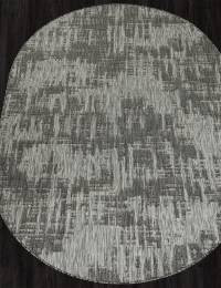 Ковер KAIR ( КАИР) S144 - GRAY ( Овал )