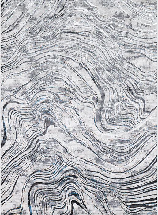 Ковер 37885A stan BLUE FLS / BEIGE FLS