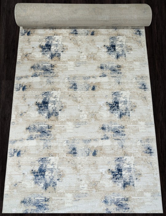 Ковер DA492 - 635 CREAM / NAVY - Дорожка - коллекция ANTEP