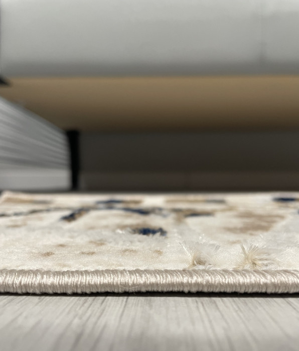 Ковер DA492 - 635 CREAM / NAVY - Дорожка - коллекция ANTEP