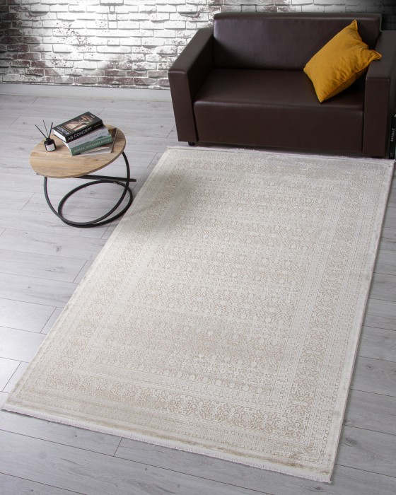 Ковер H882AC - L.BEIGE / CREAM - Прямоугольник - коллекция EMPEROS OLIMPOS