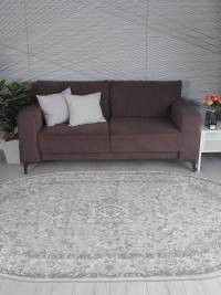 Ковер ARMINA ( АРМИНА ) GA075G - GREY / GREY ( Овал )