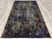 Ковер DAHLIA ( ДАХЛИЯ ) 8605A - BLACK / MULTI