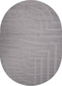 Ковер DIOS ( ДИОС) F439 - GRAY ( Овал )